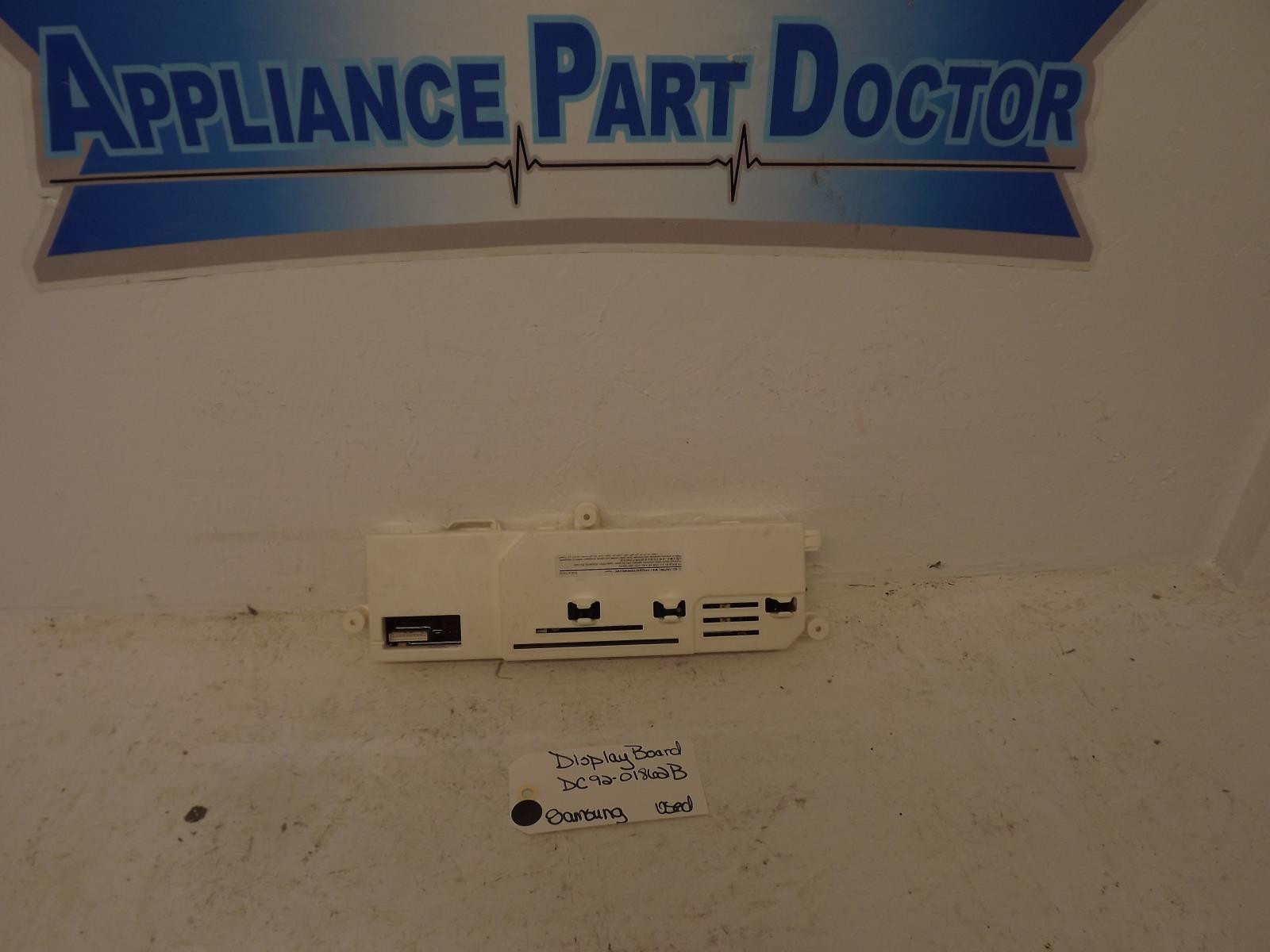 Samsung Washer DC92-01862B Display Board Used Samsung Washer DC92-01862B Display Board Used